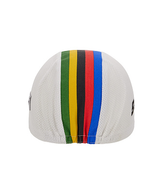 Велокепка Santini UCI UCI World Champion Cap / Белый