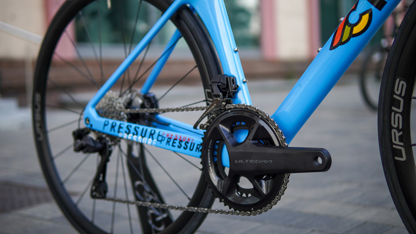 Cinelli Pressure Ultegra Di2 V12 / Синий