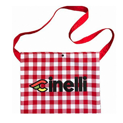 Шоппер Cinelli Musette Ciao Italia / Красный-Белый