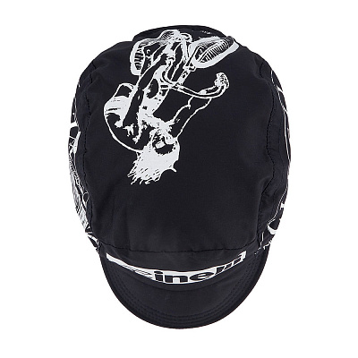 Велокепка Cinelli Cap Gerry Wedd Cyclist Surfer / Черный-Белый