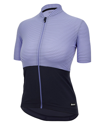 Веломайка женская Santini Colore Riga Women's SS Cycling Jersey / Фиолетовый