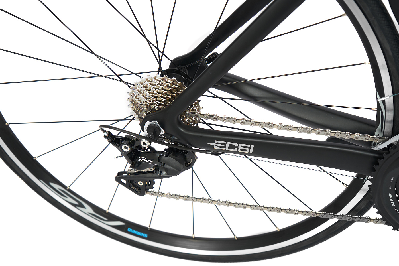 ECSI С1 Rim 105 11v R900 / Черный-Серебро
