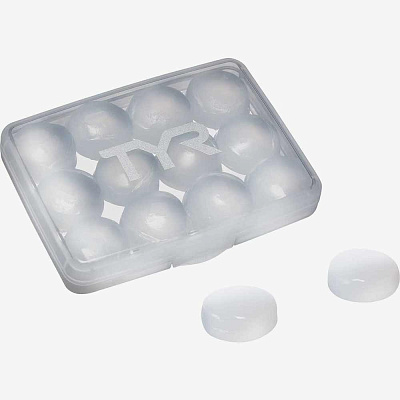Беруши для бассейна TYR Soft Silicone Ear Plugs - 12шт