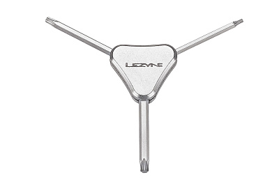 Ключ трехсторонний LEZYNE 3-Way Shop Tool T10/T25/T30  / Серый