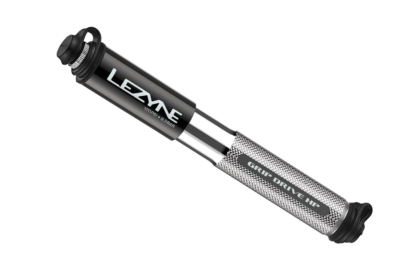 Насос LEZYNE Grip Drive HP-S / Серебряный