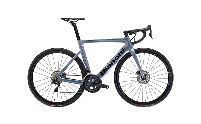 Bianchi Aria Aero 105 Di2 Disc 2023 / Серый-Хамелеон