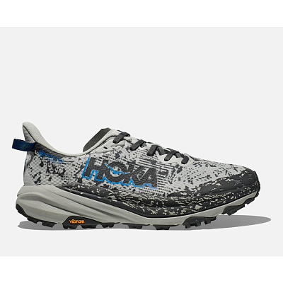 Беговые кроссовки мужские HOKA One One Speedgoat 6 GTX / Серый-Черный