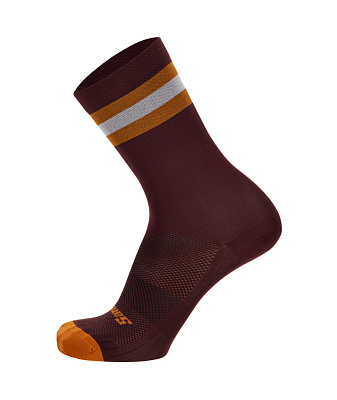 Носки Santini Bengal Cycling Socks / Бордовый