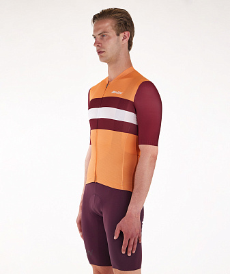 Веломайка Santini Eco Sleek Bengal Jersey / Оранжевый