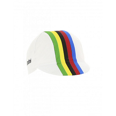 Велокепка Santini UCI Official Cycling Cap / Белый