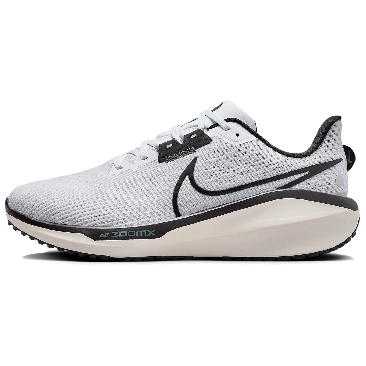 Беговые кроссовки мужские Nike Vomero 17 / Белый-Черный