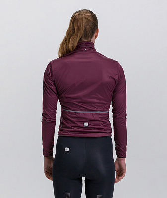 Ветровка Santini Nebula Woman's Wind Jacket / Бордовый