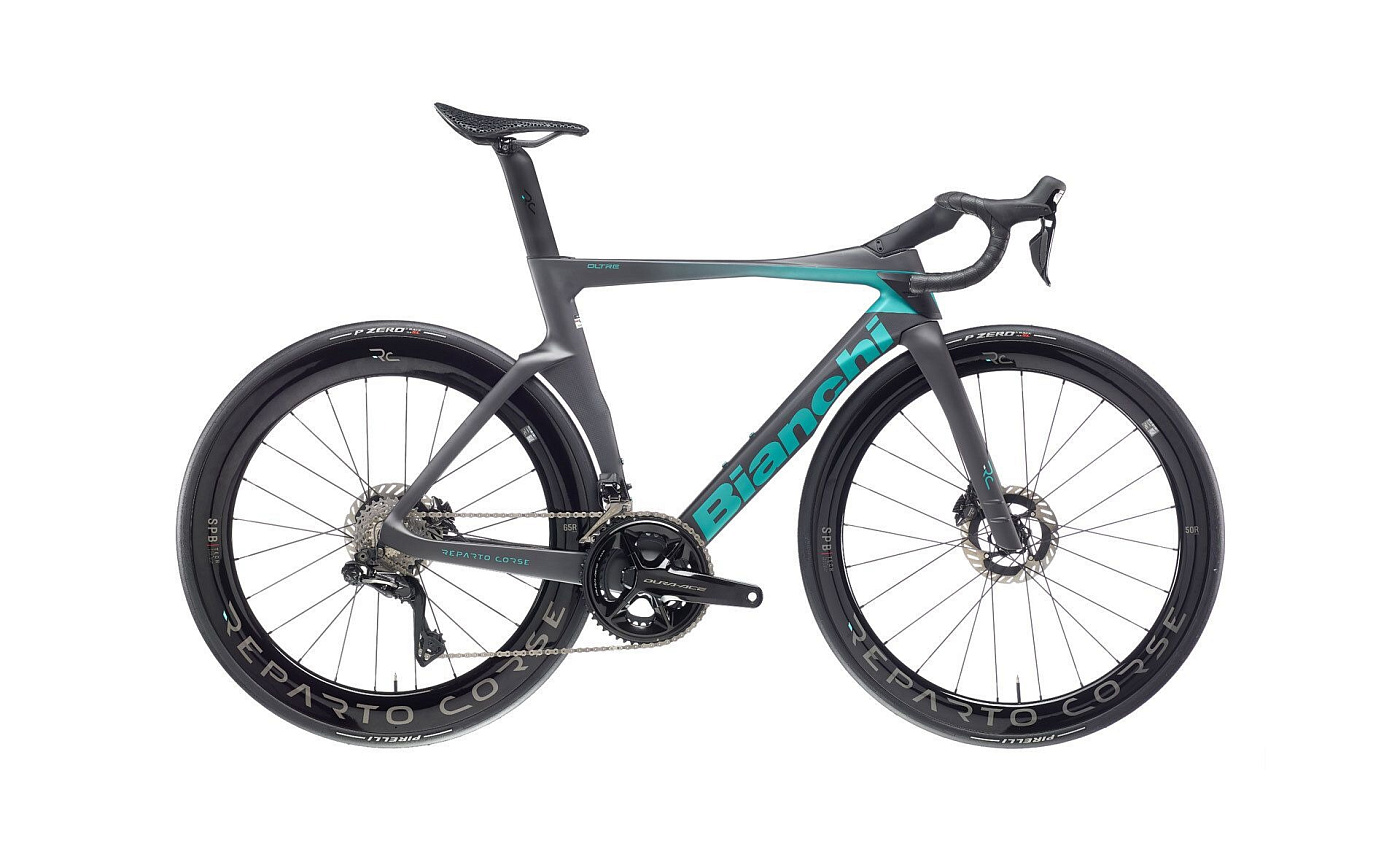 Bianchi Oltre RC Dura-Ace Di2 PM ZW / Матовый Целесте-Черный