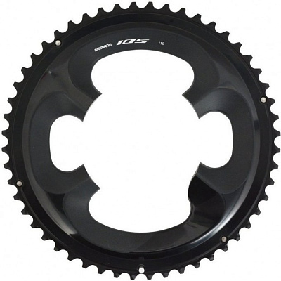 Звезда передняя Shimano 105 Chainring 53T for FC-R7000 / Черная