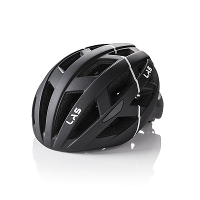 Велоспедный шлем LAS ENIGMA L-XL, чёрный матовый