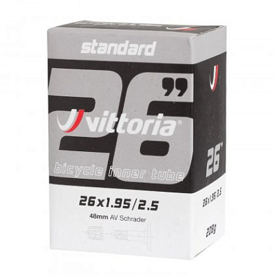 Камера Vittoria Standard 26 AV Schrader 48мм