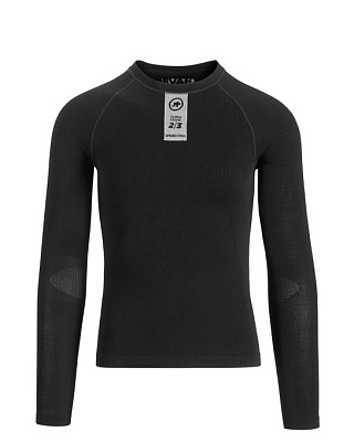 Термомайка с длинным рукавом Assos Skinfoil Spring/Fall LS Base Layer / Черный