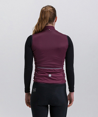 Жилетка женская Santini Nebula Woman'S Wind Vest / Бордовый