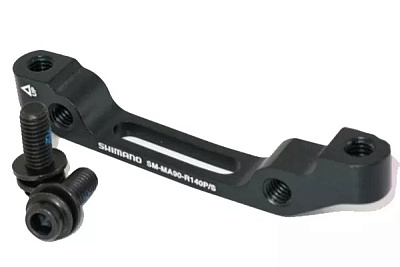 Адаптер дискового тормоза Shimano SM-MA90-R140 Caliper Adapter- Postmount to Postmount Brake for 140