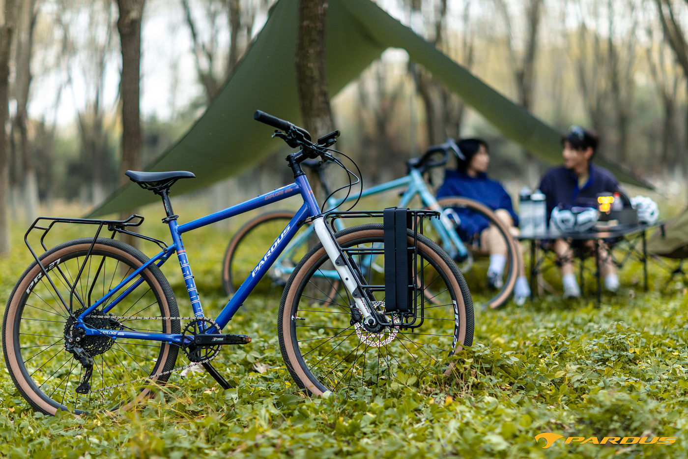 Pardus Explore Sport Urban 27.5" Disc Deore 2023 / Коричневый