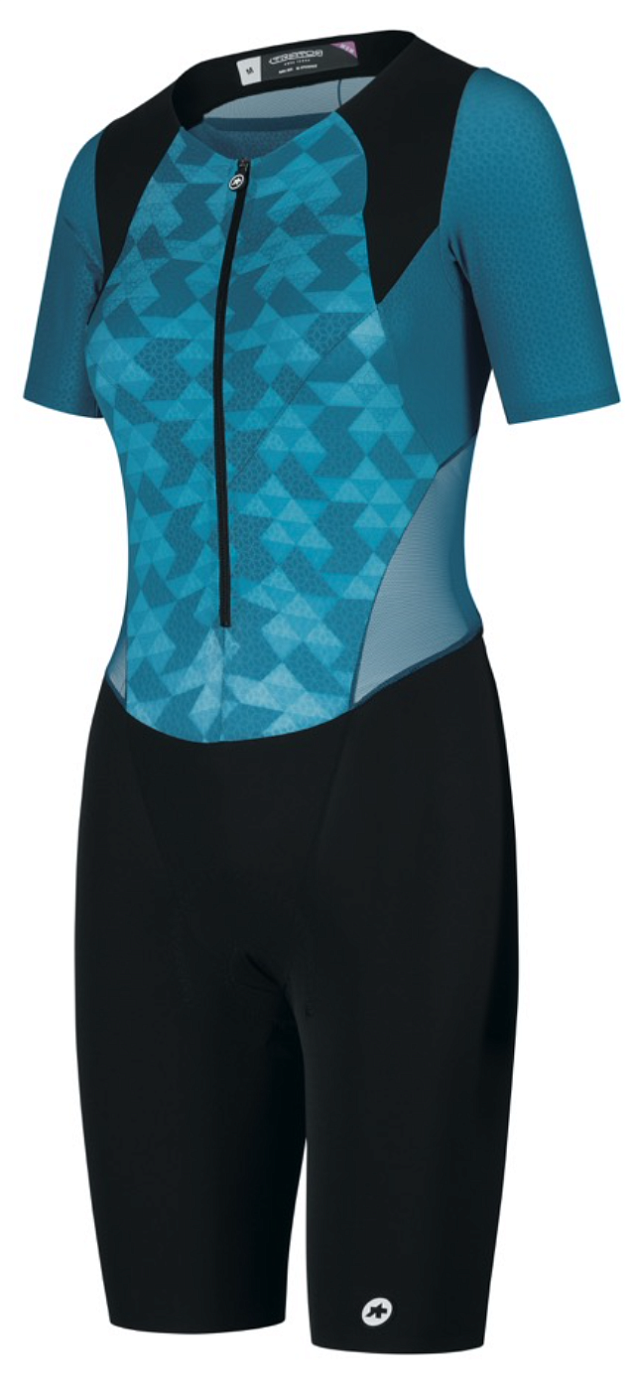 Трисьют женский Assos Triator Women SS Speedsuit / Голубой