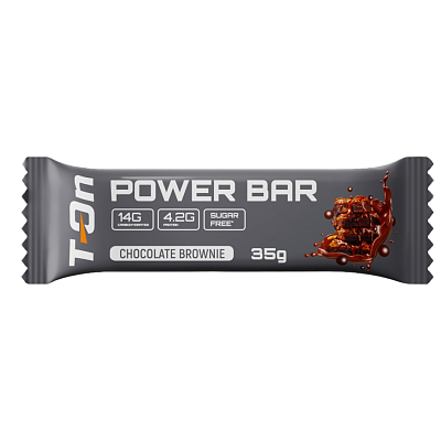 Протеиновый батончик T-ON POWER BAR / 35г / Шоколадный брауни