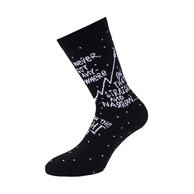 Носки Cinelli Socks Chas 4Cinelli Right Foot / Черный