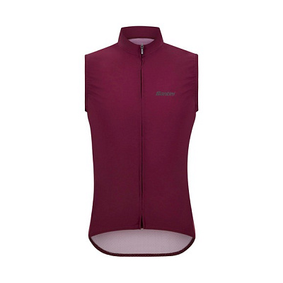 Жилетка Santini RTR Unisex Wind Vest / Бордовый