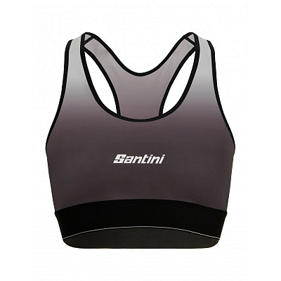 Спортивный бюстгалтер женский Santini Deni Sport Bra / Черный