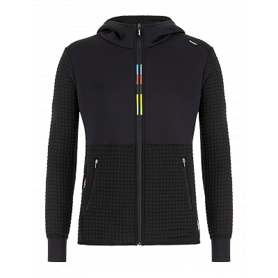 Толстовка с капюшоном Santini Groove UCI Hoodie / Черный