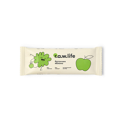 Батончик фруктово-злаковый R.A.W. LIFE Kids / Яблоко