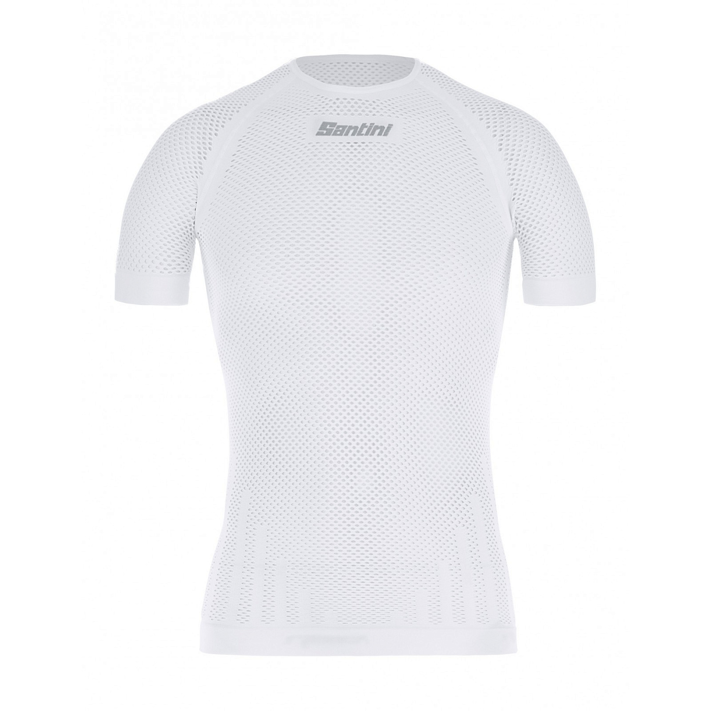 Термомайка с коротким рукавом Santini Rete SS Baselayer / Белый