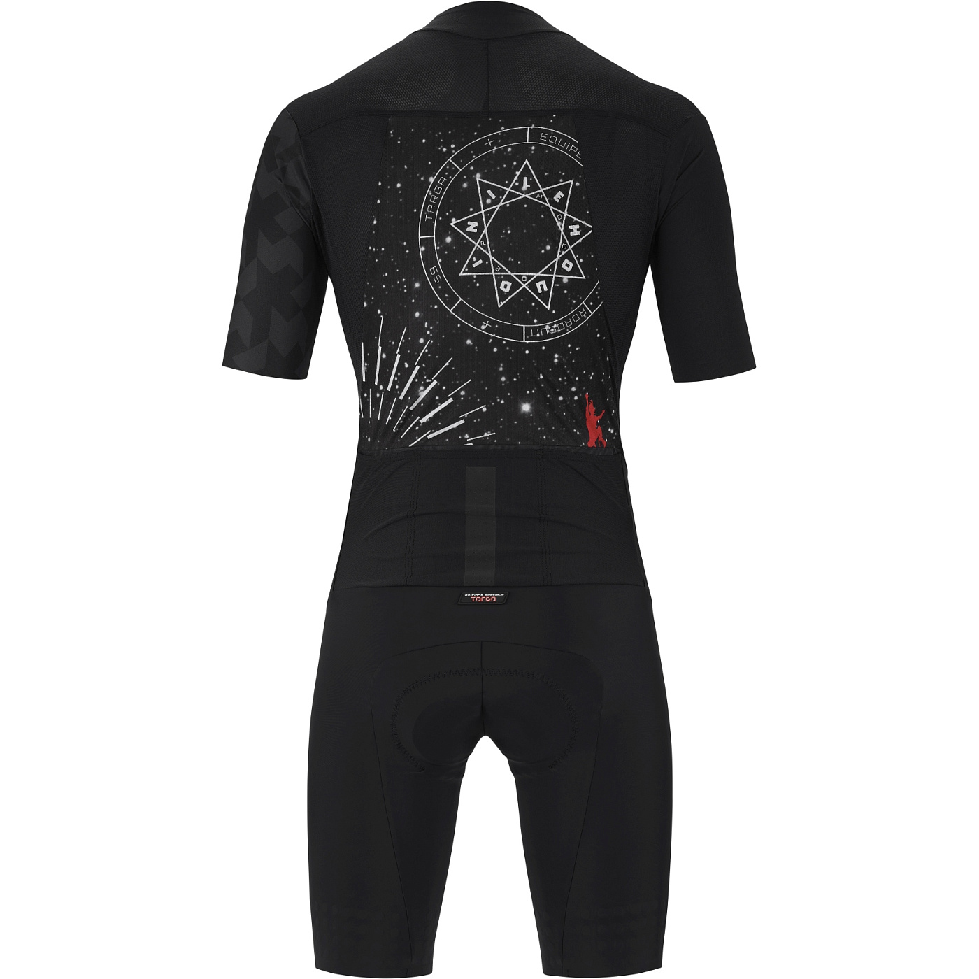 Велокомбинезон мужской Assos Equipe RS Le Houdini Roadsuit S9 Targa / Черный