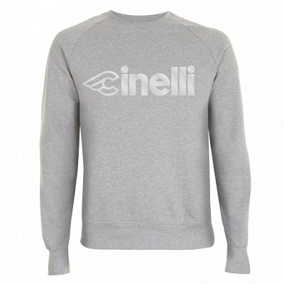 Кофта Cinelli Sweatshirt Crewneck Milano Reflect / Черный