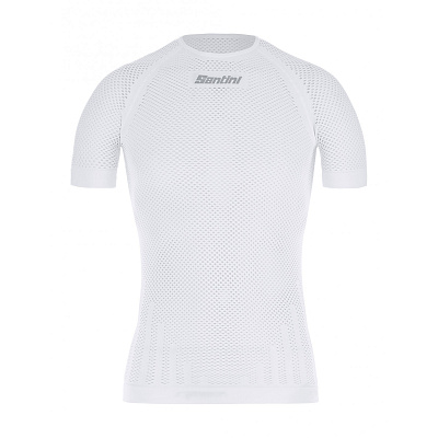 Термомайка с коротким рукавом Santini Rete SS Baselayer / Белый