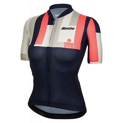 Веломайка женская Santini Aahonoui Ironman Women's SS Cycling Jersey / Розовый
