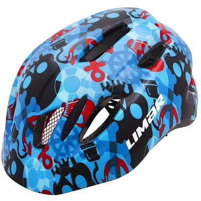 Велосипедный шлем Limar Kid Pro / Синий-Черный