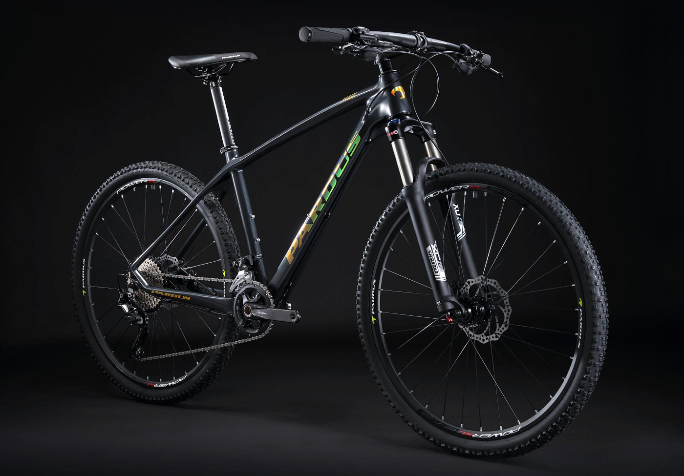 Pardus NAIK 27.5" Deore / Черный-Золотой