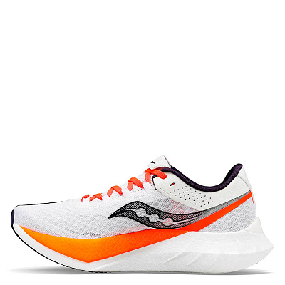 Беговые кроссовки мужские Saucony Endorphin Pro 4 / Белый-Черный