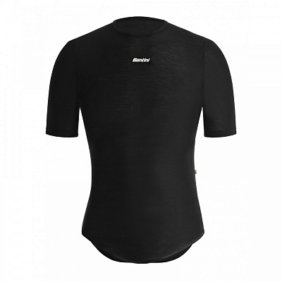 Термомайка с коротким рукавом Santini Dry SS Baselayer / Черный