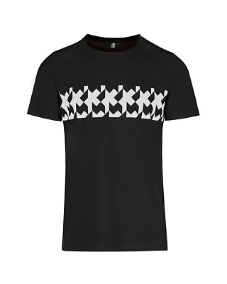 Футболка мужская Assos Signature Summer T-Shirt - RS Griffe / Черный