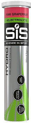 Напиток изотонический SiS Hydro в растворимых таблетках, вкус Розовый грейпфрут, 20 таблеток в тубе