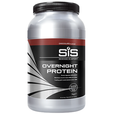 Напиток протеиновый в порошке, ночной, SiS Overnight Protein,  вкус Печенье со сливками, 1кг