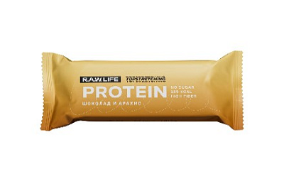 Батончик протеиновый R.A.W. LIFE Protein Topstretching Bar / Шоколад и Арахис