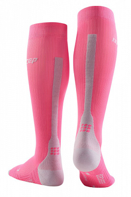 Женские спортивные компрессионные гольфы CEP Socks 3.0 / Светло-розовый