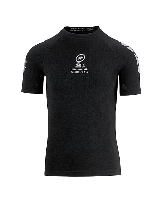 Термомайка с коротким рукавом Assos Ss Skinfoil Spring Fall Evo7 / Черный
