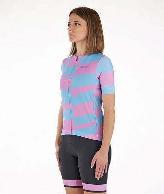 Веломайка женская Santini Furia Women's Jersey / Синий