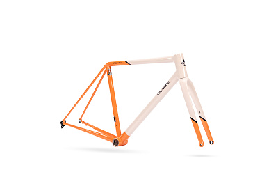 Рама Colnago Steelnovo SNPP / Оранжевый-Белый