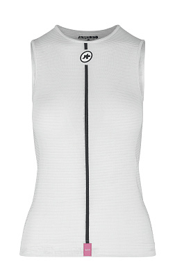 Термомайка без рукавов женская Assos Assosoires Wom Summer NS Skin Layer / Белый