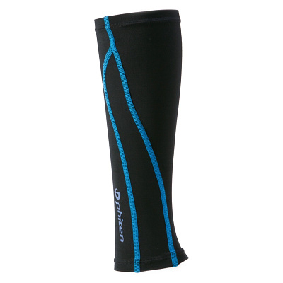 Гетры компрессионные Phiten Sport Sleeve X30 / Черный-Синий